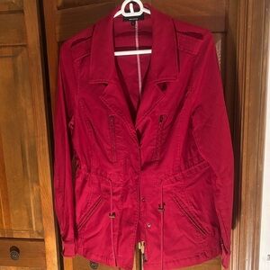 Women's Scarlet Utility Jacket